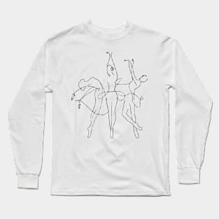 The Three Ballerinas Long Sleeve T-Shirt